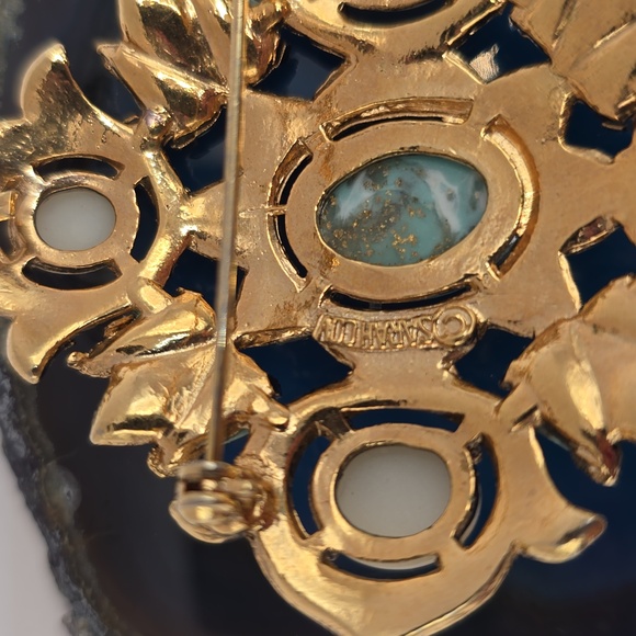 Sarah Coventry Southwestern Style Vintage Pendant Brooch - Picture 5 of 9